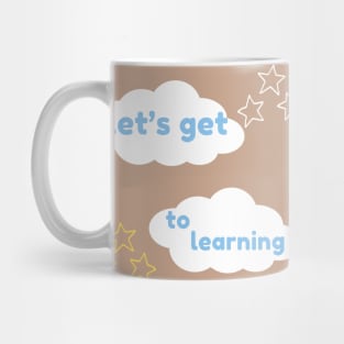 A+ student manifestation / lifelong learner knowledge is power Mug